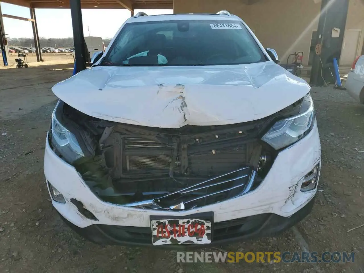 5 Photograph of a damaged car 3GNAXPEX9LS716608 CHEVROLET EQUINOX 2020