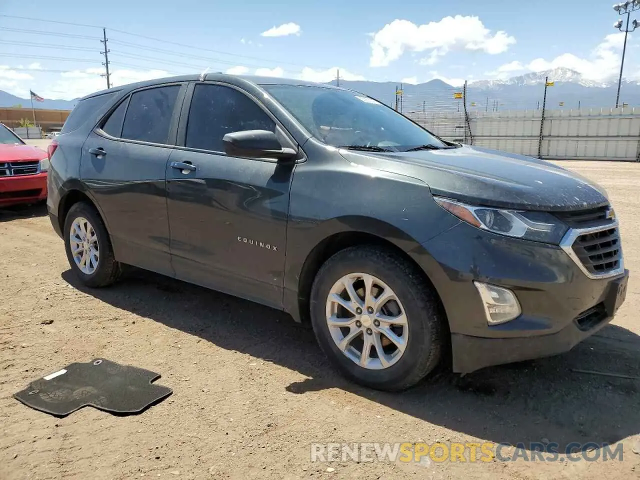 4 Photograph of a damaged car 3GNAXSEV0LS640276 CHEVROLET EQUINOX 2020