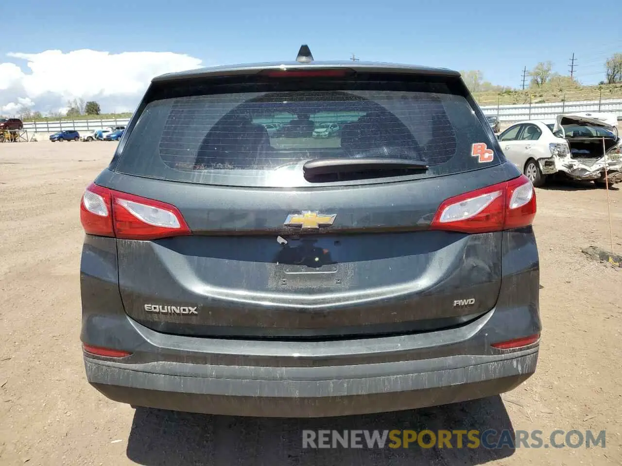 6 Photograph of a damaged car 3GNAXSEV0LS640276 CHEVROLET EQUINOX 2020