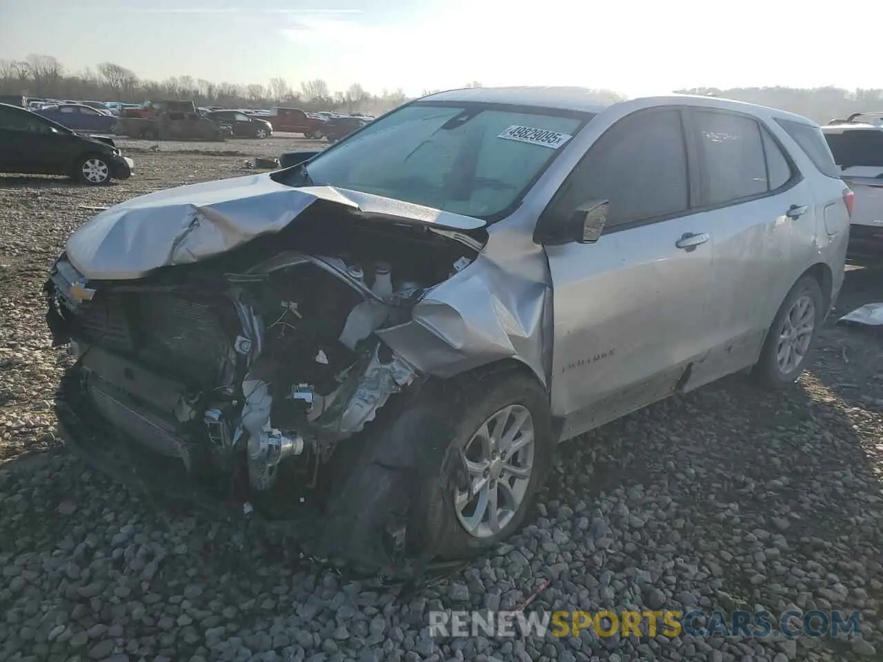 1 Photograph of a damaged car 3GNAXSEV5LS613851 CHEVROLET EQUINOX 2020