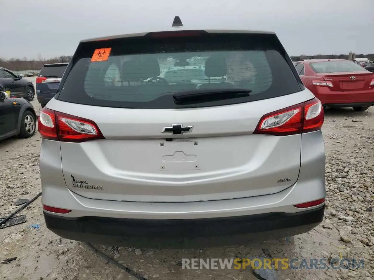 6 Photograph of a damaged car 3GNAXSEV7LS623412 CHEVROLET EQUINOX 2020