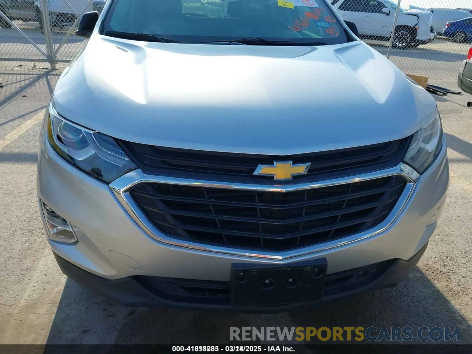 6 Photograph of a damaged car 3GNAXSEV7LS665529 CHEVROLET EQUINOX 2020