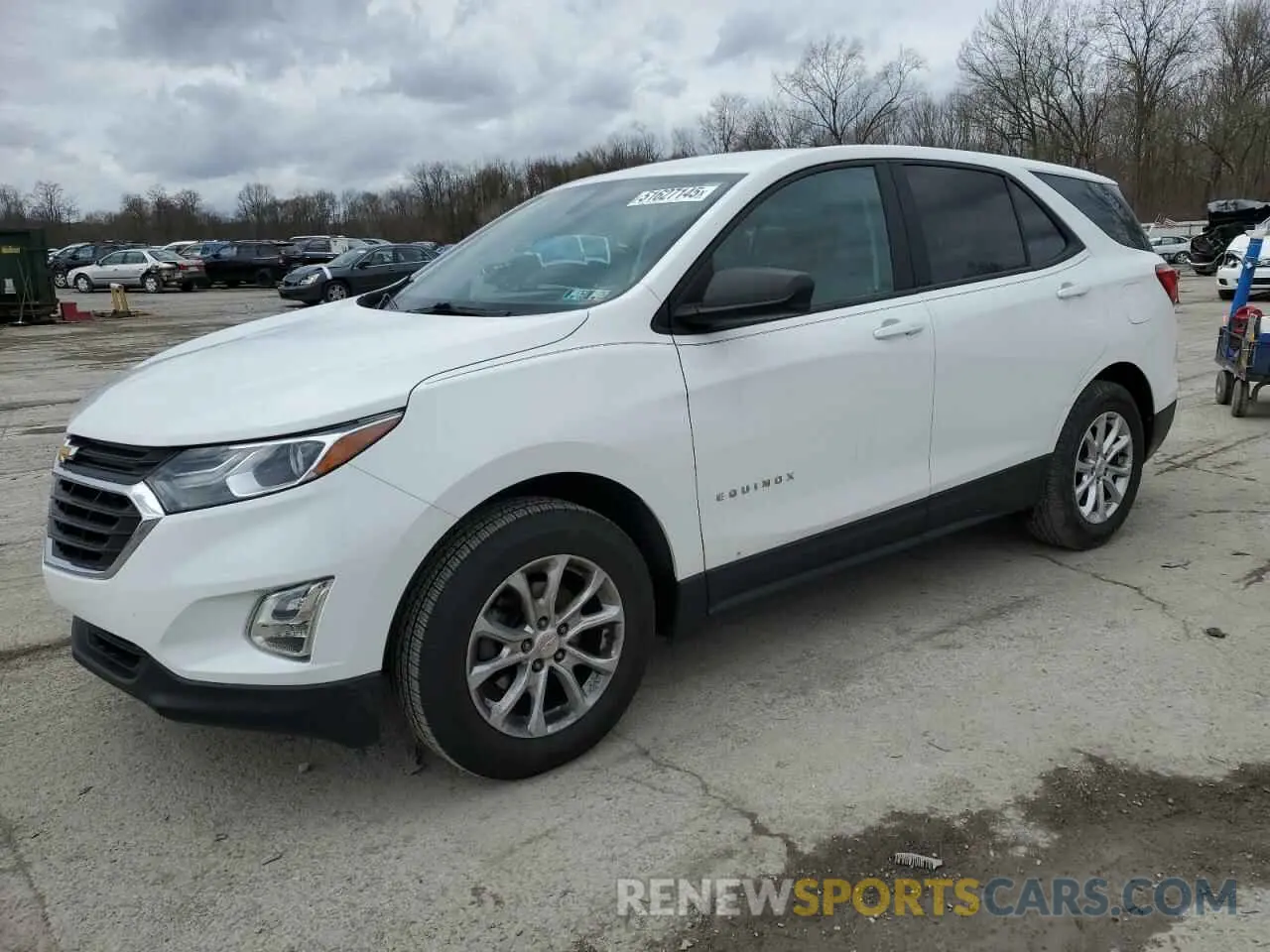 1 Photograph of a damaged car 3GNAXSEV7LS700182 CHEVROLET EQUINOX 2020