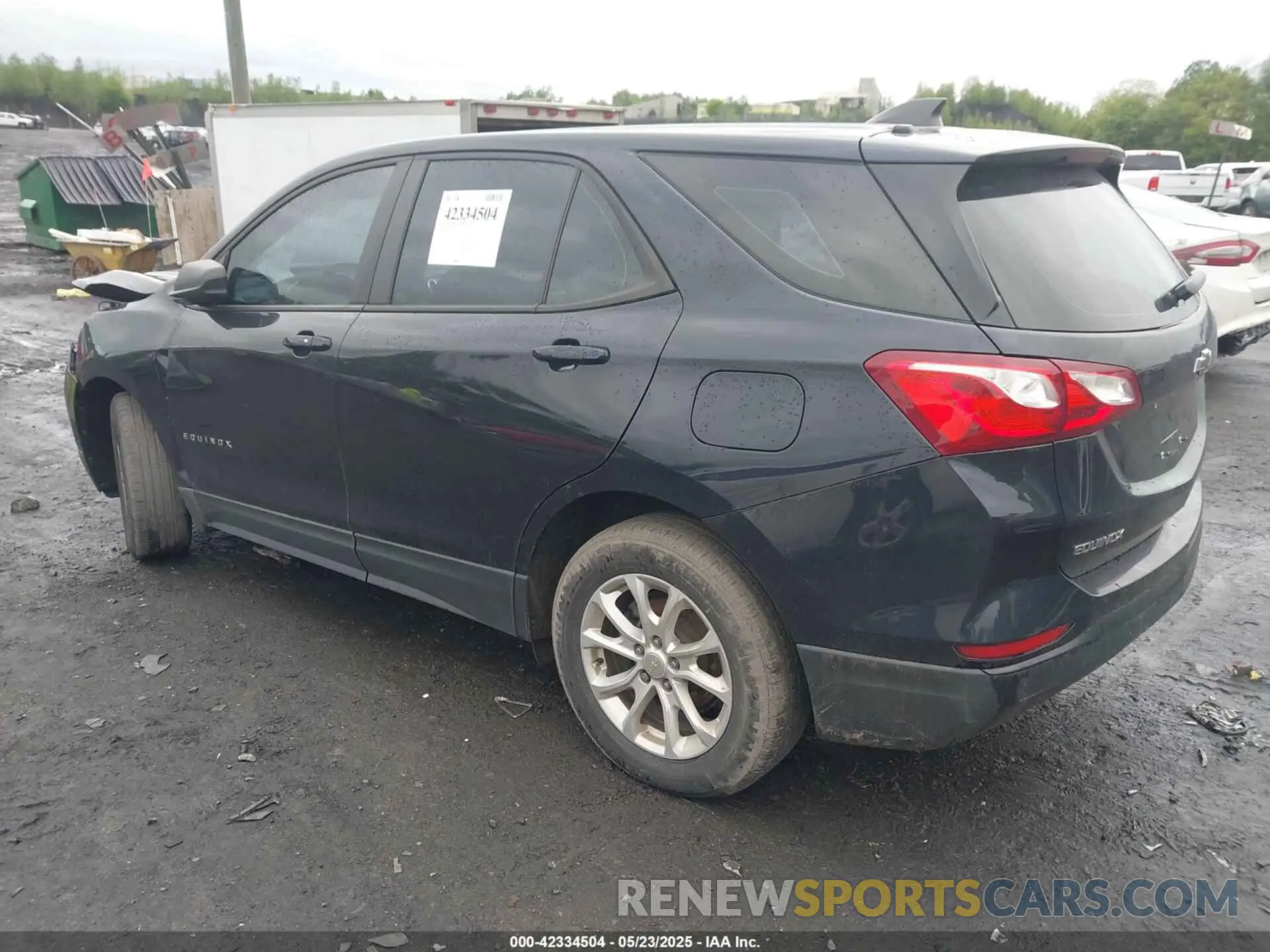 3 Photograph of a damaged car 3GNAXSEV8LS603458 CHEVROLET EQUINOX 2020