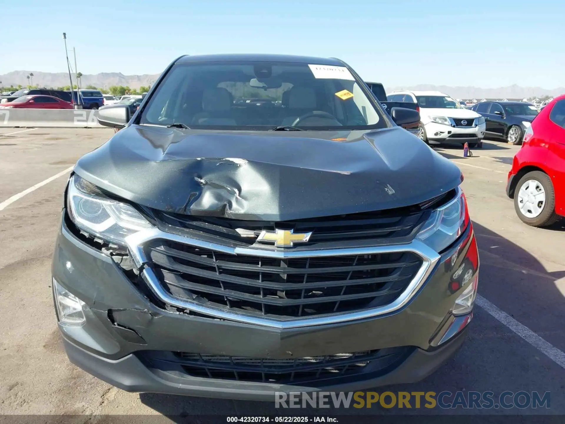 6 Photograph of a damaged car 3GNAXSEV9LS563651 CHEVROLET EQUINOX 2020