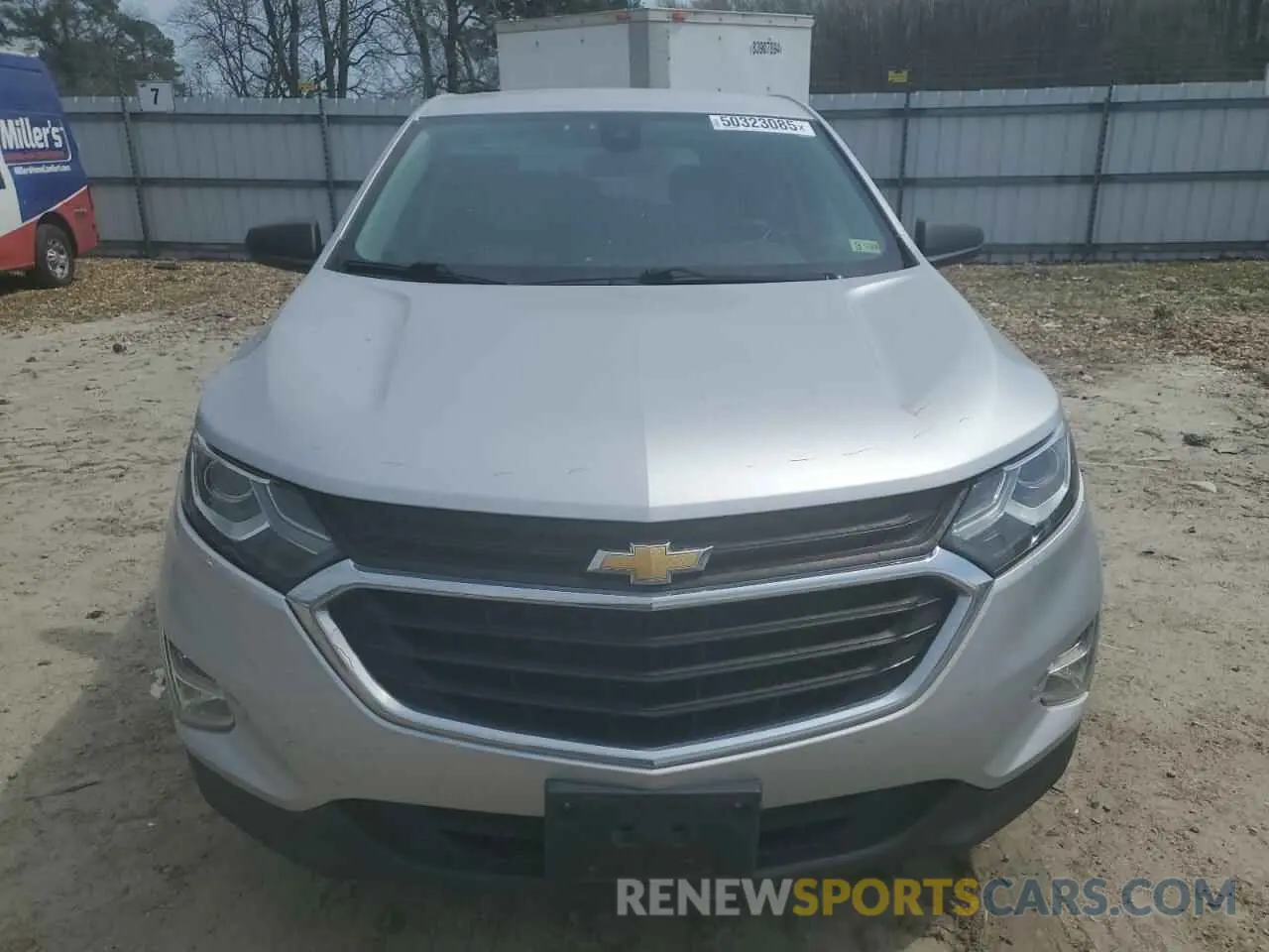 5 Photograph of a damaged car 3GNAXSEV9LS649123 CHEVROLET EQUINOX 2020