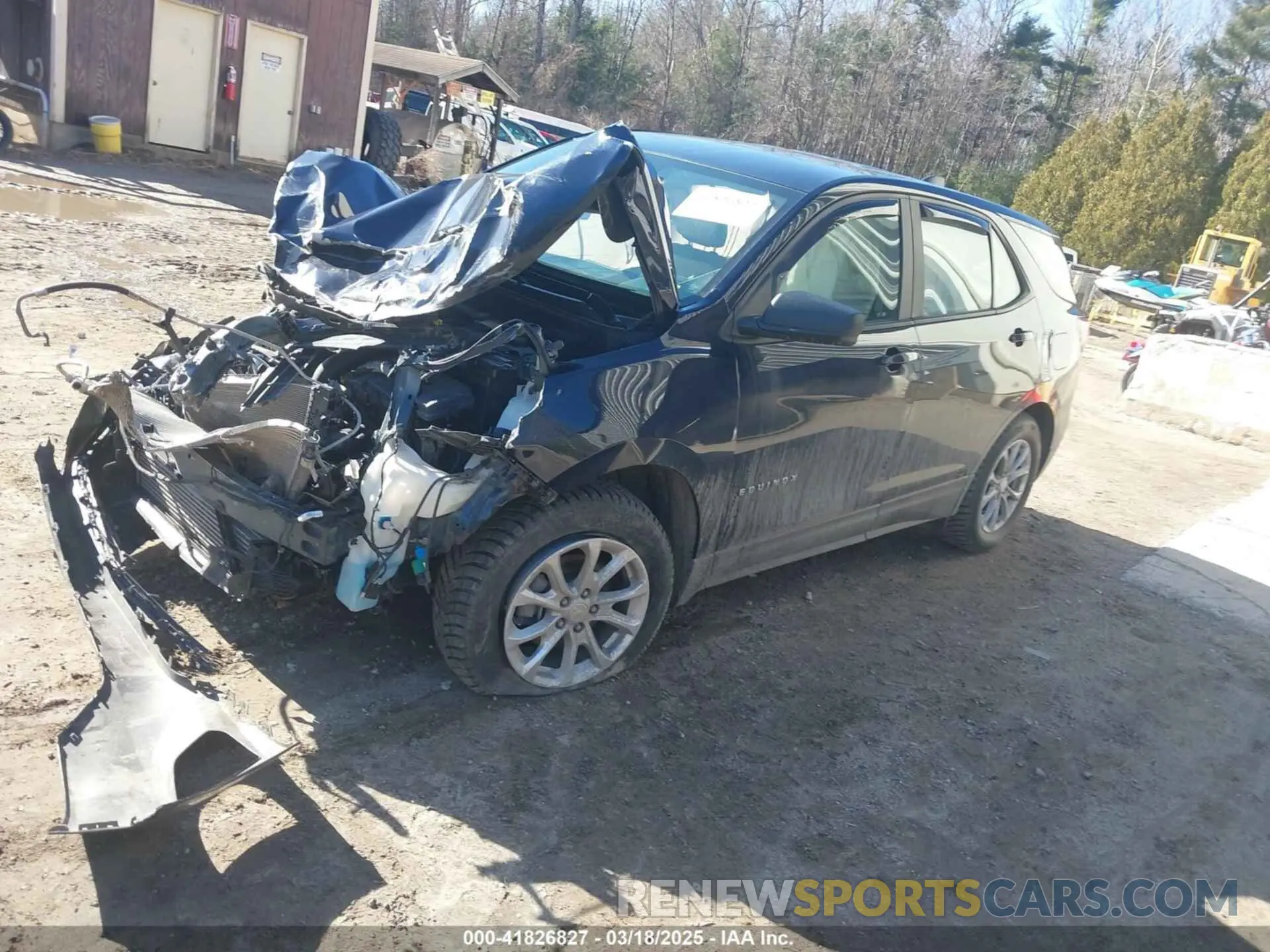 2 Photograph of a damaged car 3GNAXSEV9LS659179 CHEVROLET EQUINOX 2020