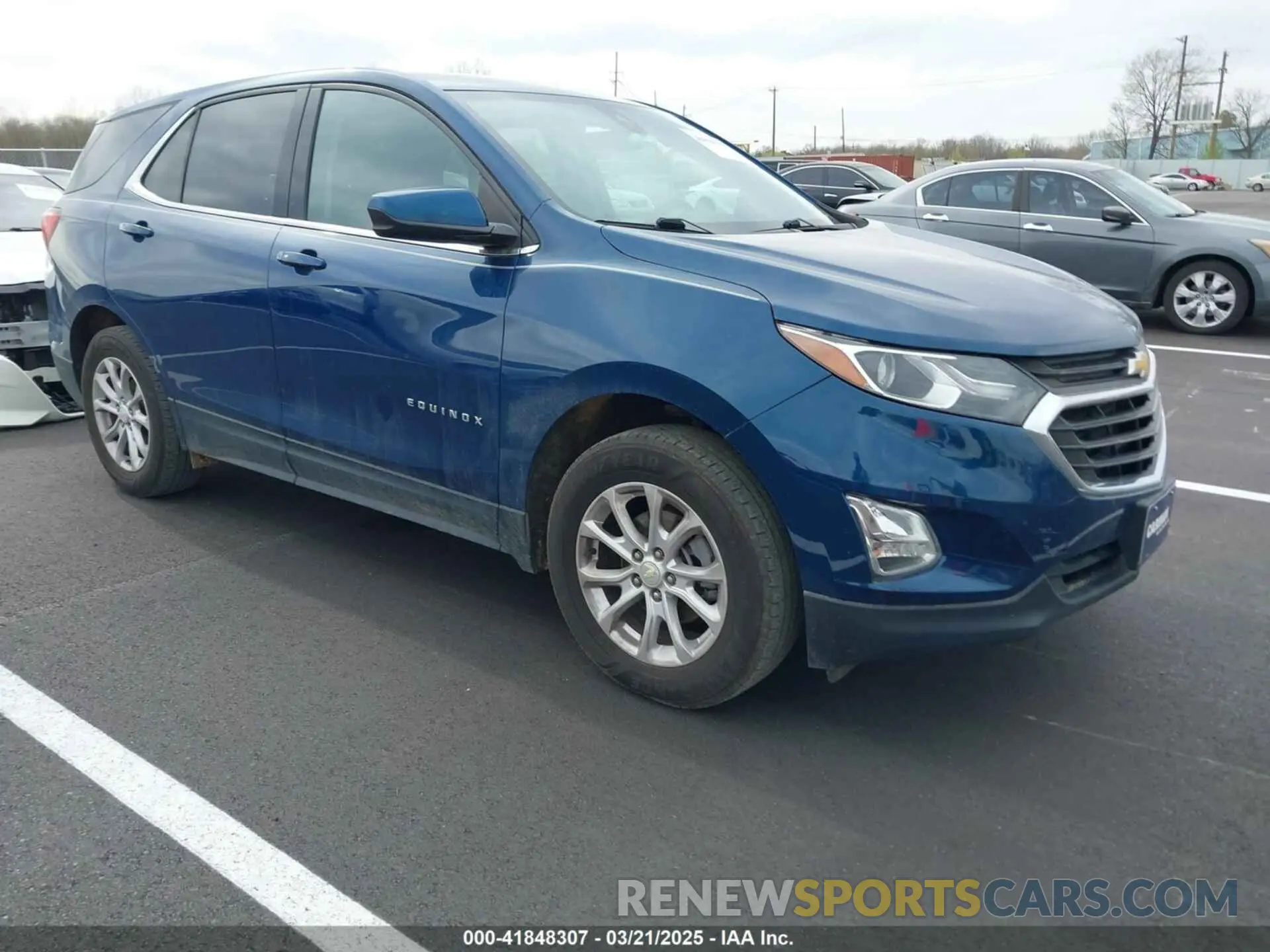 1 Photograph of a damaged car 3GNAXTEV2LL122265 CHEVROLET EQUINOX 2020