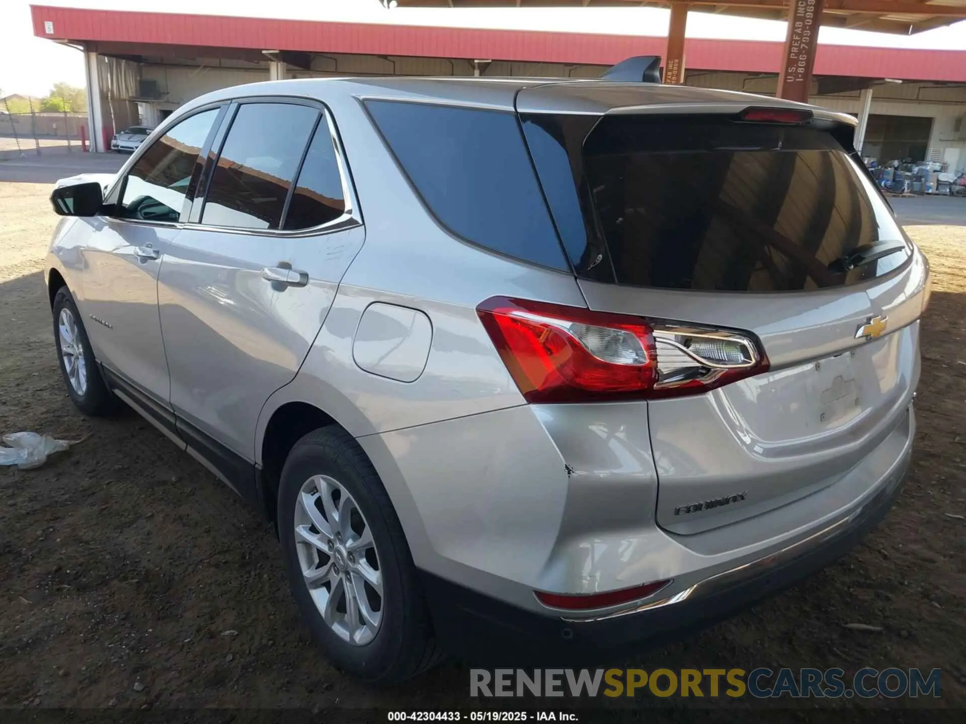 3 Photograph of a damaged car 3GNAXTEV2LS726176 CHEVROLET EQUINOX 2020