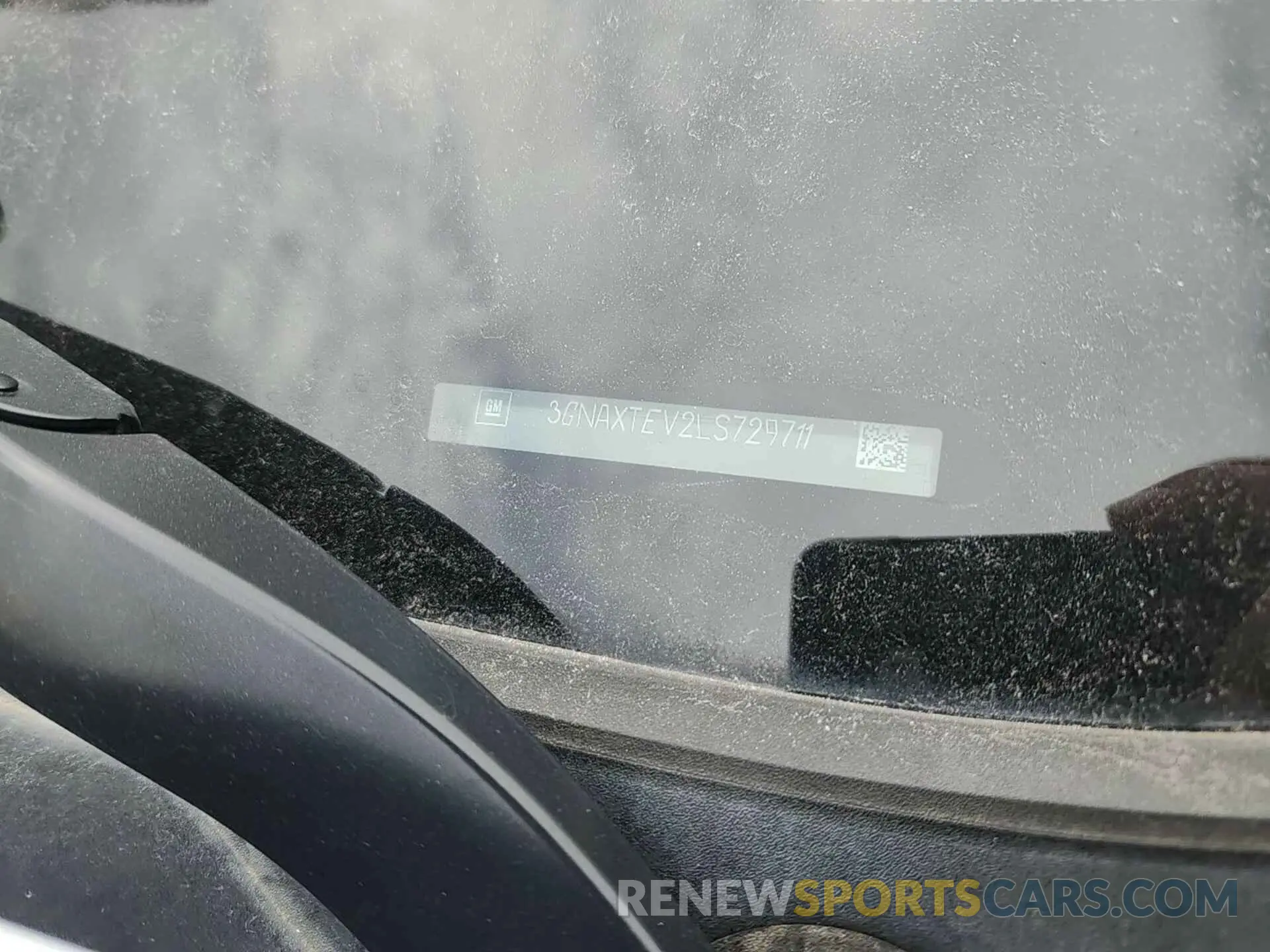 28 Photograph of a damaged car 3GNAXTEV2LS729711 CHEVROLET EQUINOX 2020