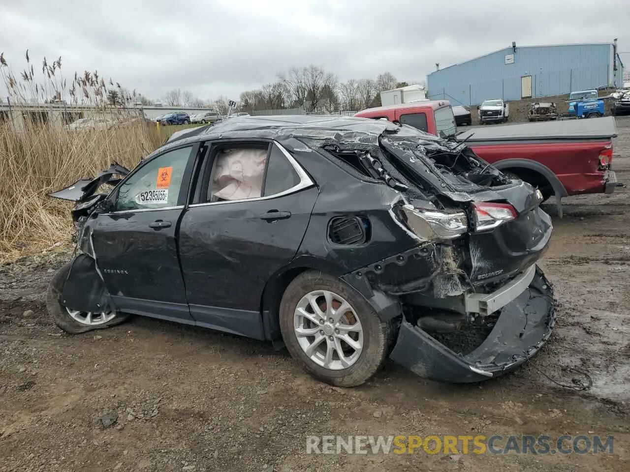 2 Photograph of a damaged car 3GNAXTEV3LL253897 CHEVROLET EQUINOX 2020