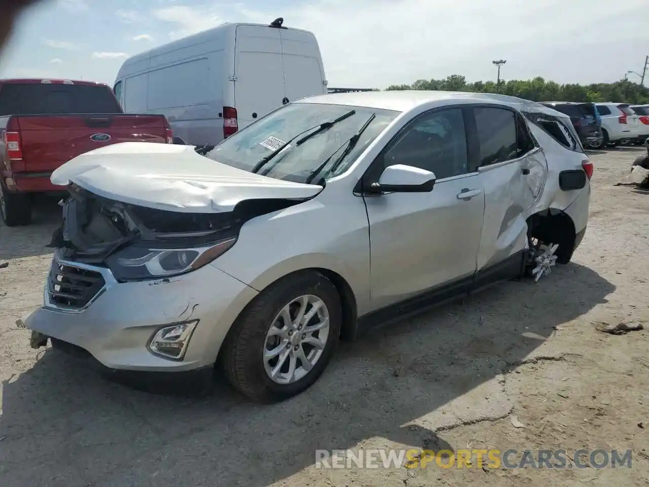 1 Photograph of a damaged car 3GNAXTEV3LS612073 CHEVROLET EQUINOX 2020