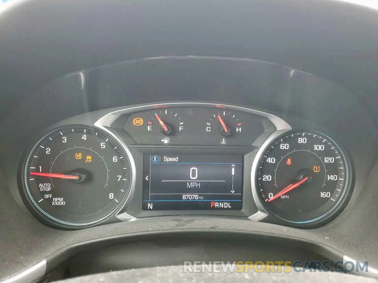 9 Photograph of a damaged car 3GNAXTEV3LS729958 CHEVROLET EQUINOX 2020