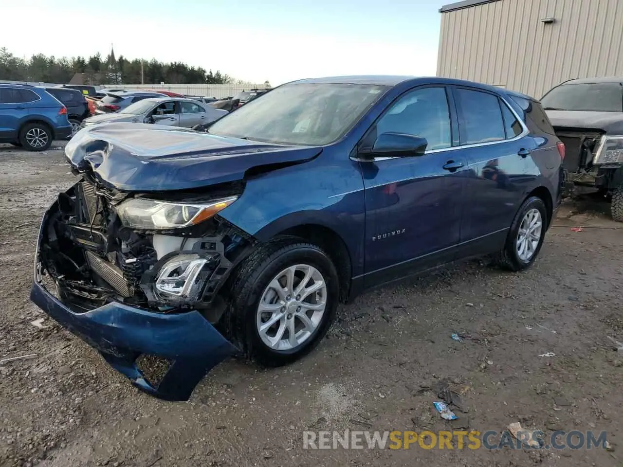 1 Photograph of a damaged car 3GNAXTEV5LL264853 CHEVROLET EQUINOX 2020