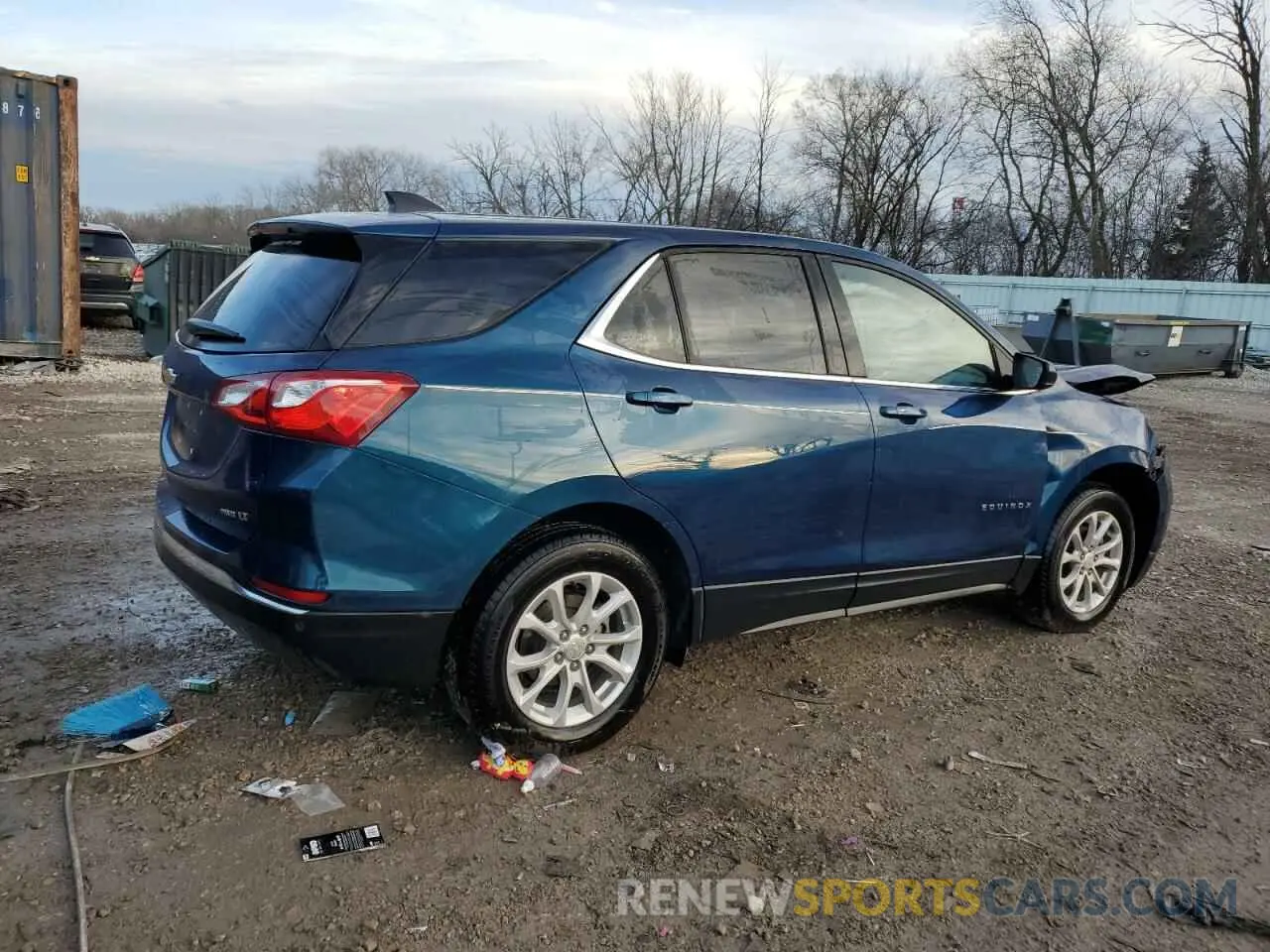 3 Photograph of a damaged car 3GNAXTEV5LL264853 CHEVROLET EQUINOX 2020