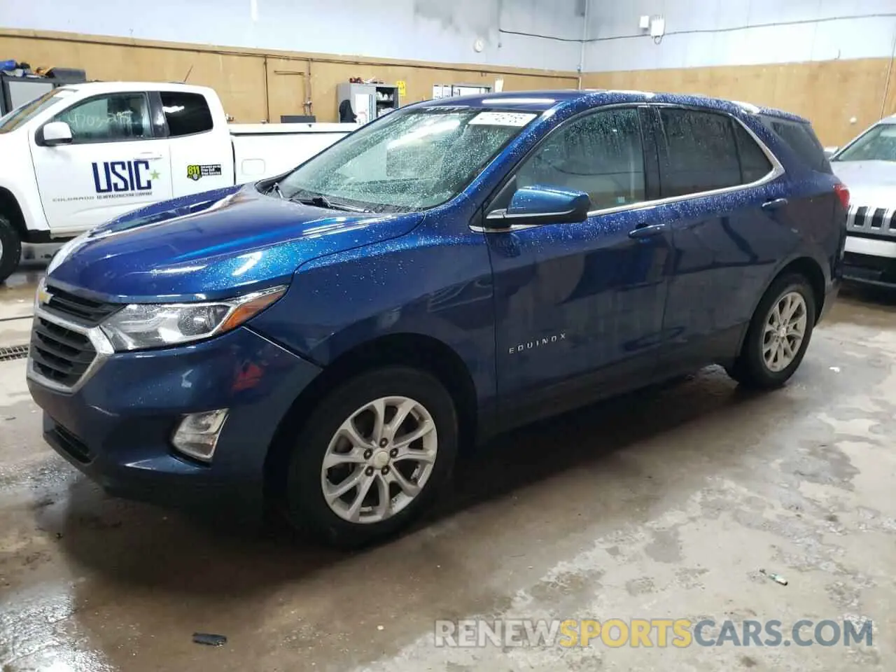 1 Photograph of a damaged car 3GNAXTEV7LL166763 CHEVROLET EQUINOX 2020