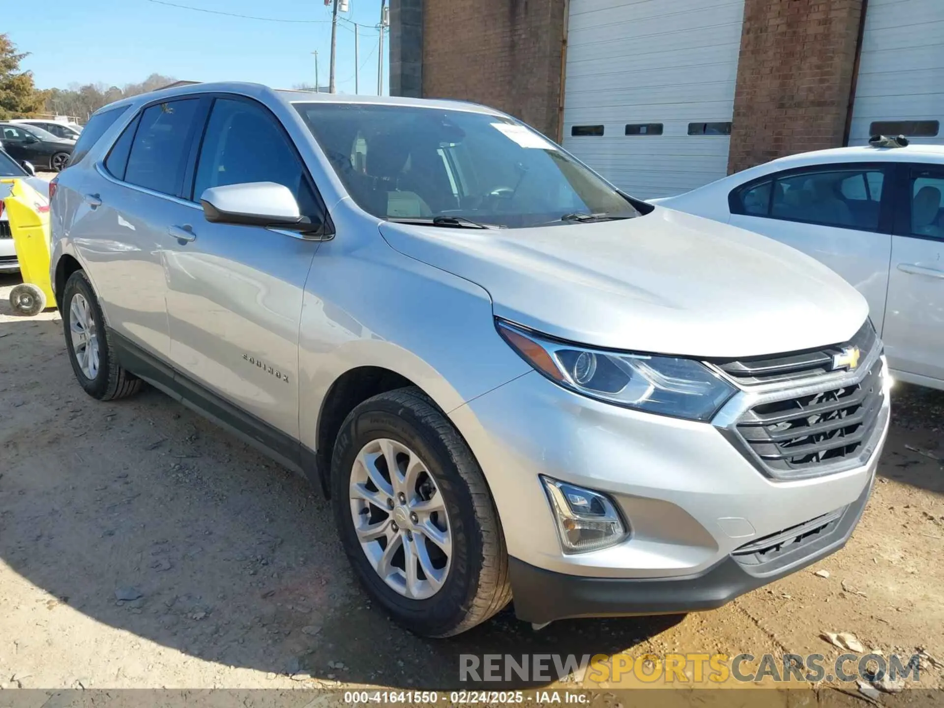 1 Photograph of a damaged car 3GNAXTEV7LS720289 CHEVROLET EQUINOX 2020
