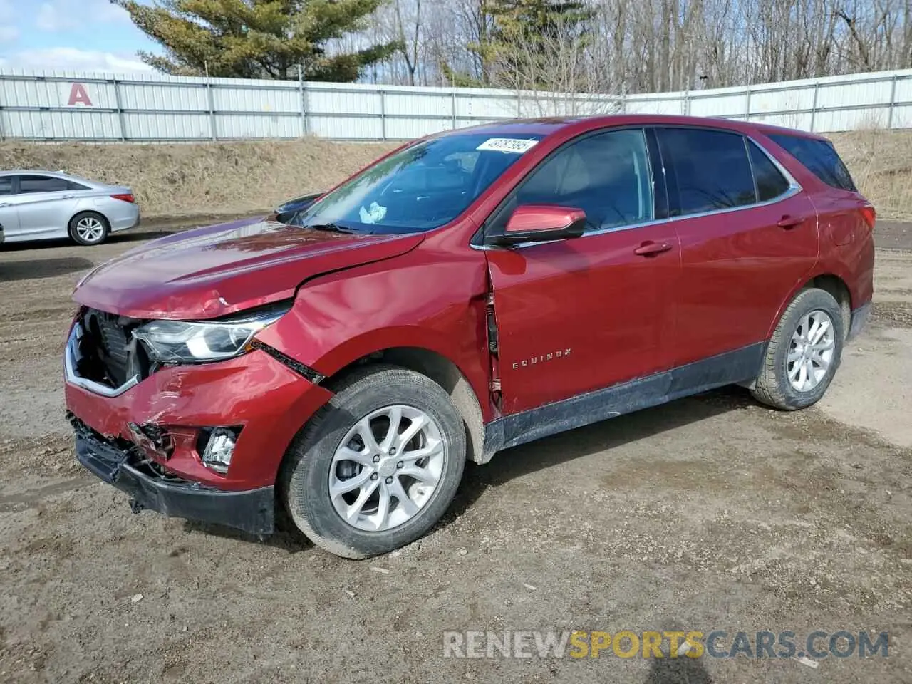 1 Photograph of a damaged car 3GNAXTEV8LS551397 CHEVROLET EQUINOX 2020