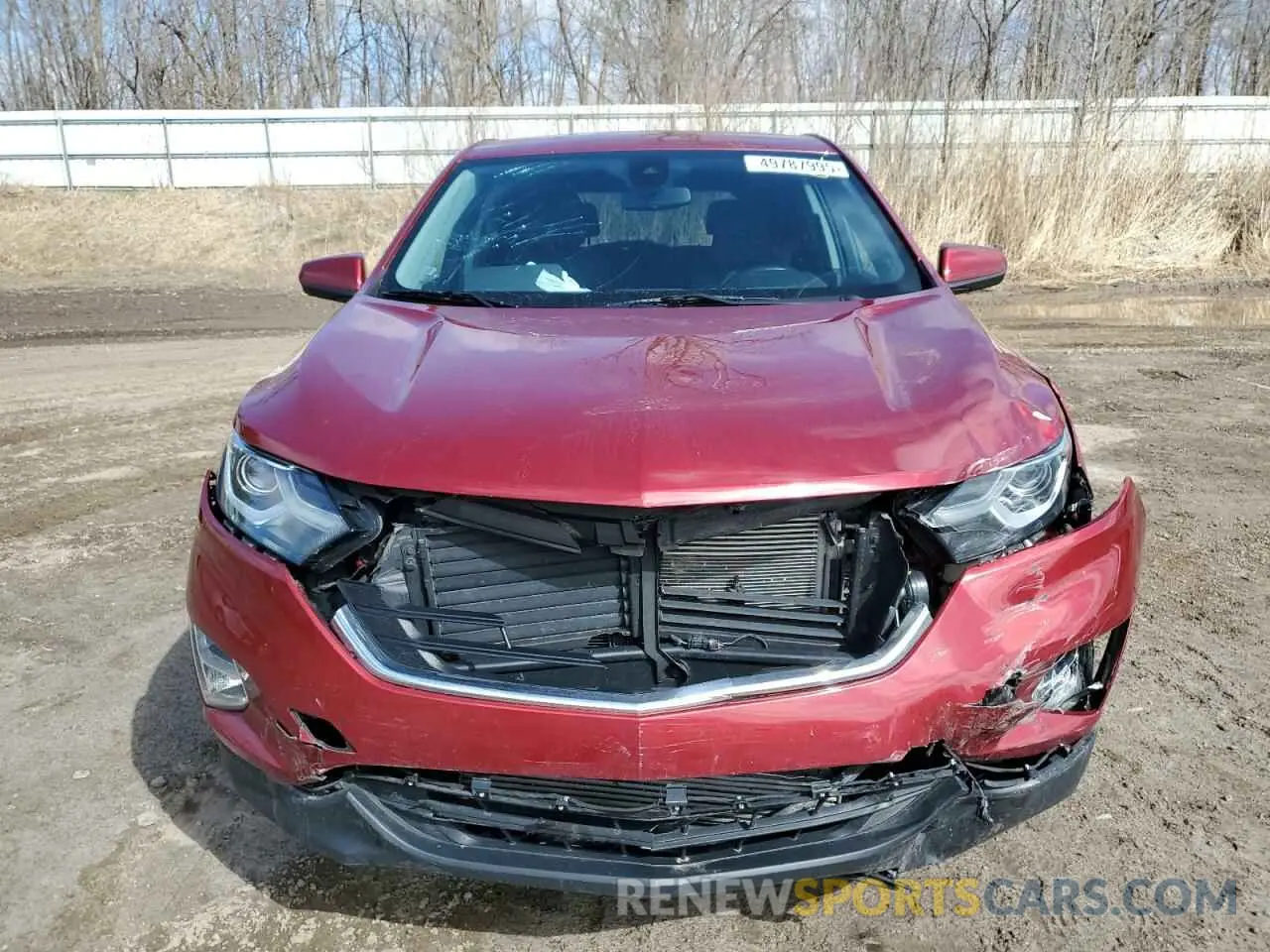 5 Photograph of a damaged car 3GNAXTEV8LS551397 CHEVROLET EQUINOX 2020