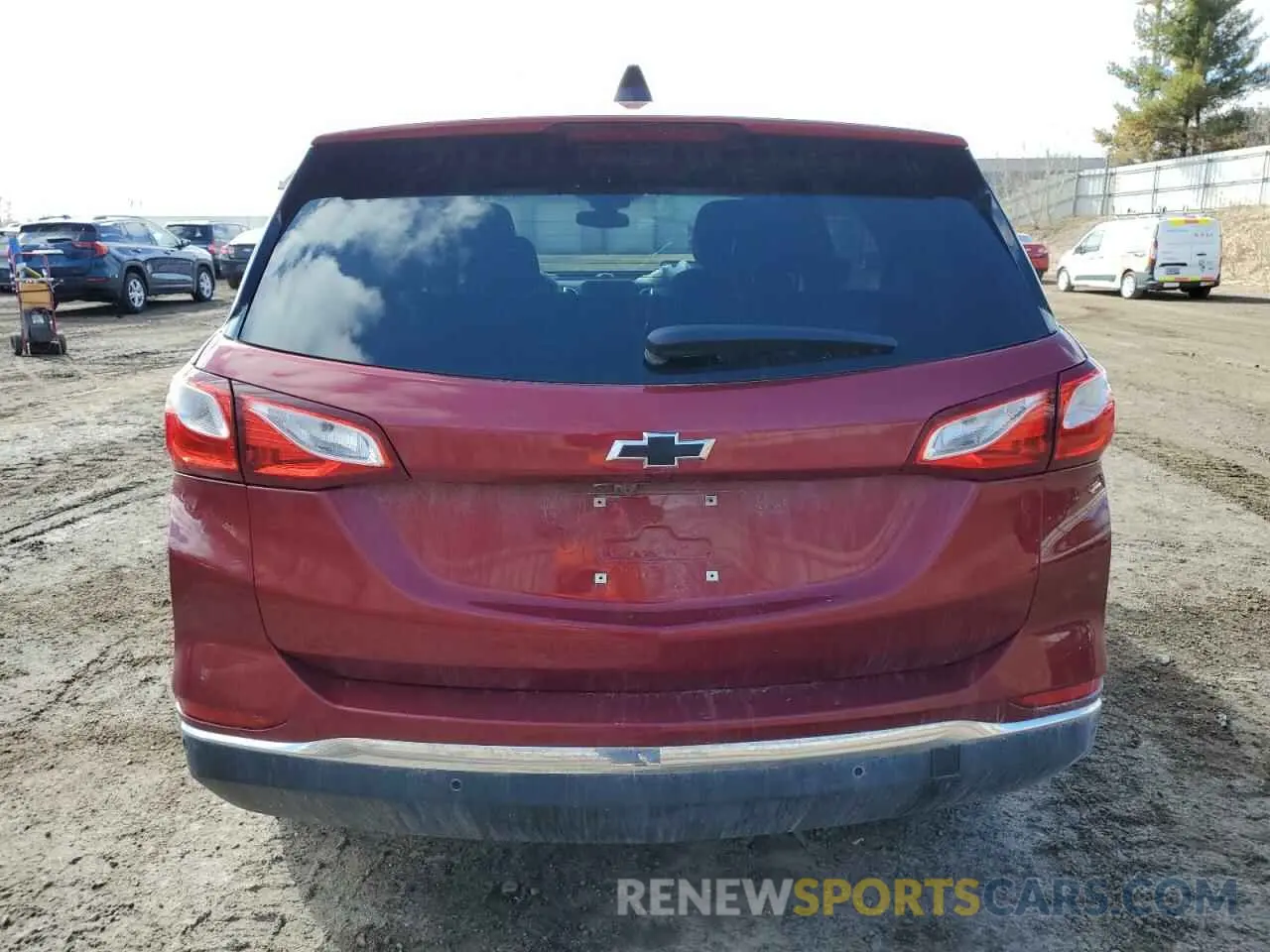 6 Photograph of a damaged car 3GNAXTEV8LS551397 CHEVROLET EQUINOX 2020