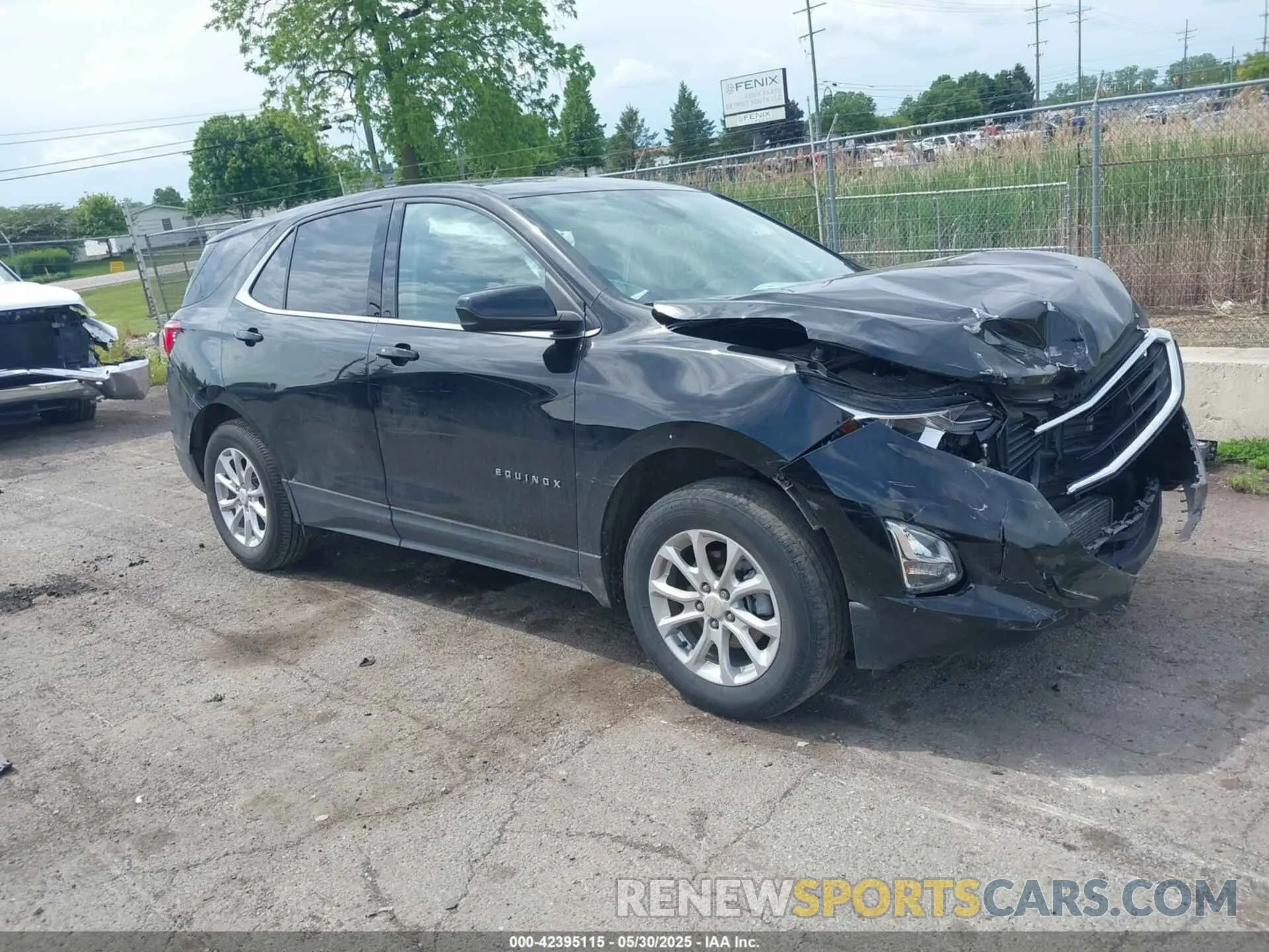 1 Photograph of a damaged car 3GNAXTEV9LL307641 CHEVROLET EQUINOX 2020