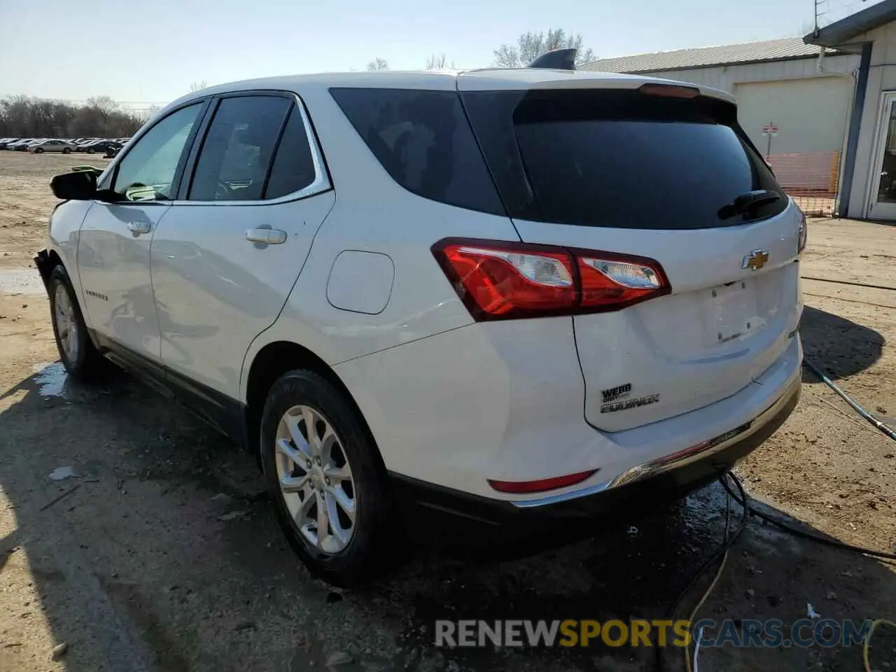 2 Photograph of a damaged car 3GNAXUEV0LS508243 CHEVROLET EQUINOX 2020