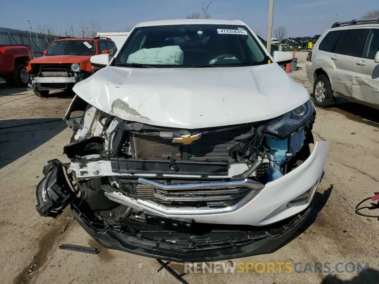 5 Photograph of a damaged car 3GNAXUEV0LS508243 CHEVROLET EQUINOX 2020