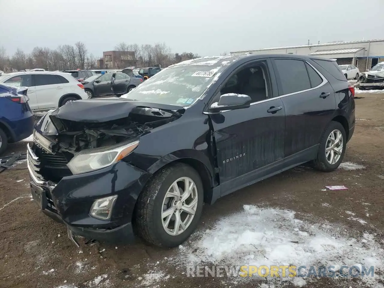 1 Photograph of a damaged car 3GNAXUEV0LS531330 CHEVROLET EQUINOX 2020