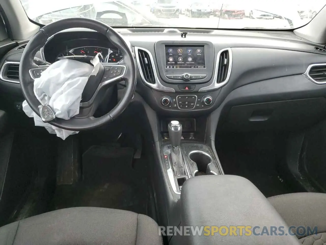 8 Photograph of a damaged car 3GNAXUEV0LS559158 CHEVROLET EQUINOX 2020