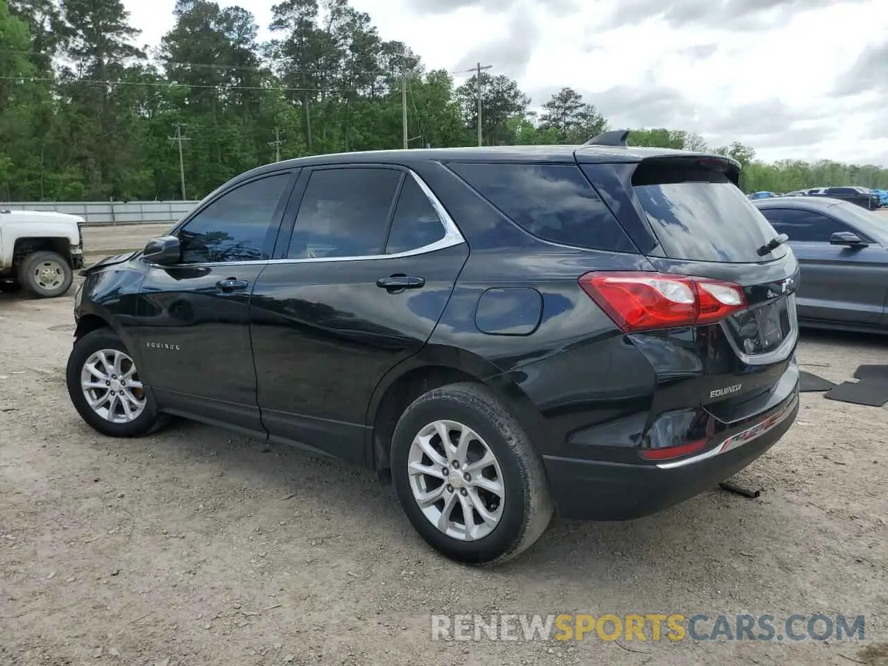 2 Photograph of a damaged car 3GNAXUEV1LL129035 CHEVROLET EQUINOX 2020
