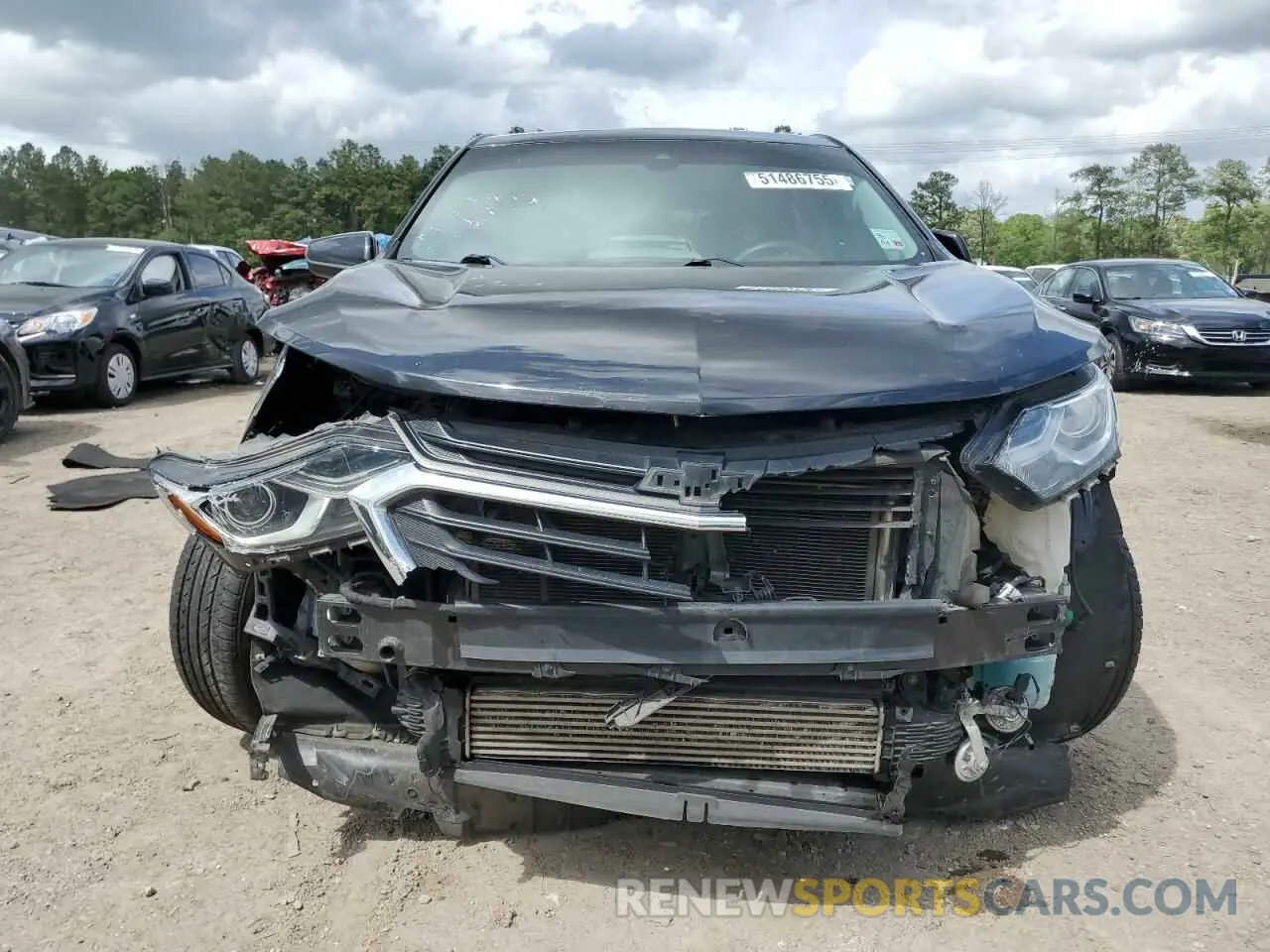 5 Photograph of a damaged car 3GNAXUEV1LL129035 CHEVROLET EQUINOX 2020