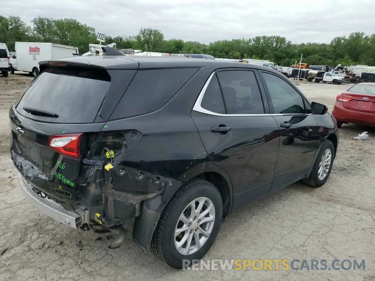 3 Photograph of a damaged car 3GNAXUEV1LL255511 CHEVROLET EQUINOX 2020