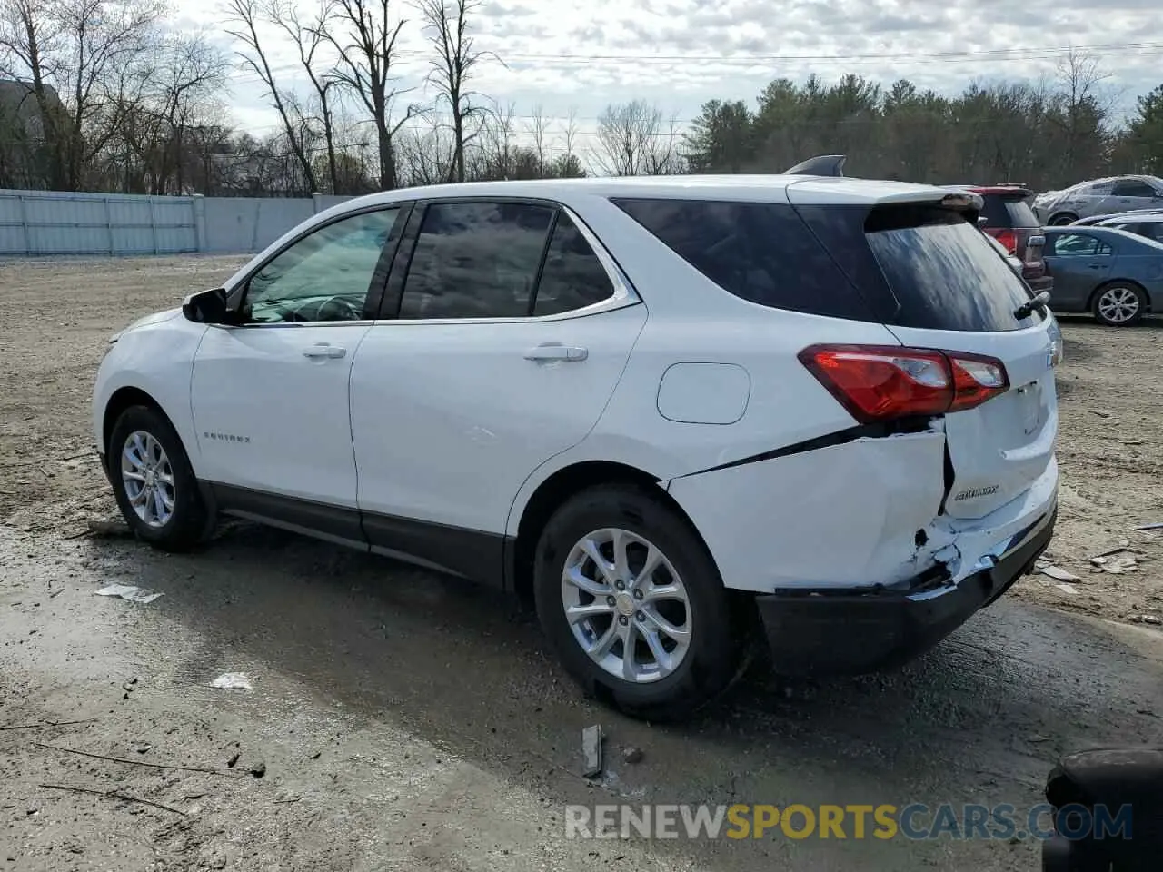 2 Photograph of a damaged car 3GNAXUEV1LS502340 CHEVROLET EQUINOX 2020
