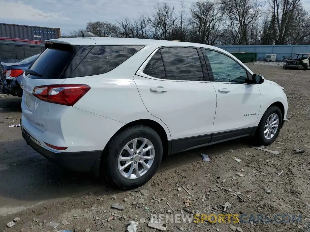 3 Photograph of a damaged car 3GNAXUEV1LS502340 CHEVROLET EQUINOX 2020