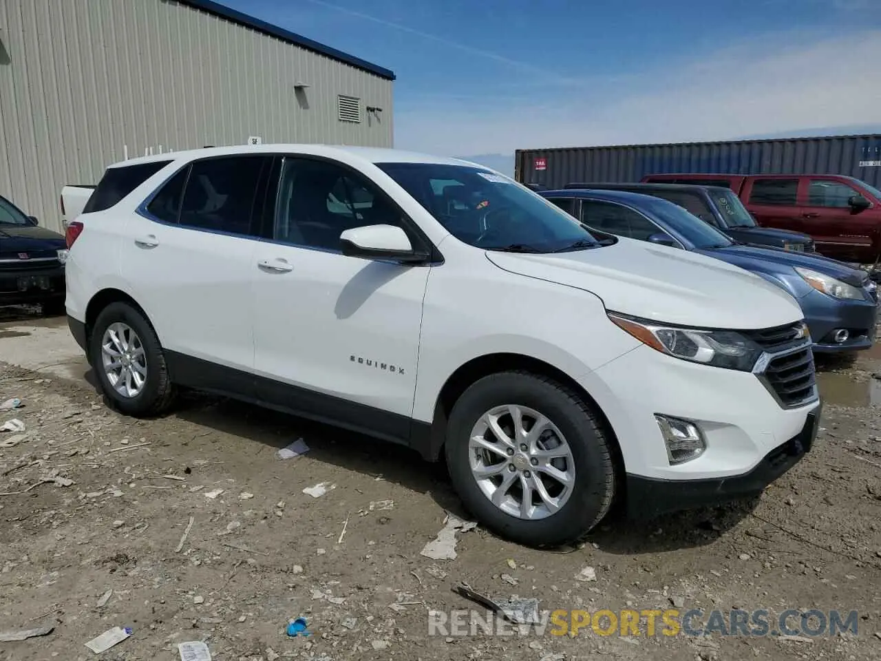 4 Photograph of a damaged car 3GNAXUEV1LS502340 CHEVROLET EQUINOX 2020