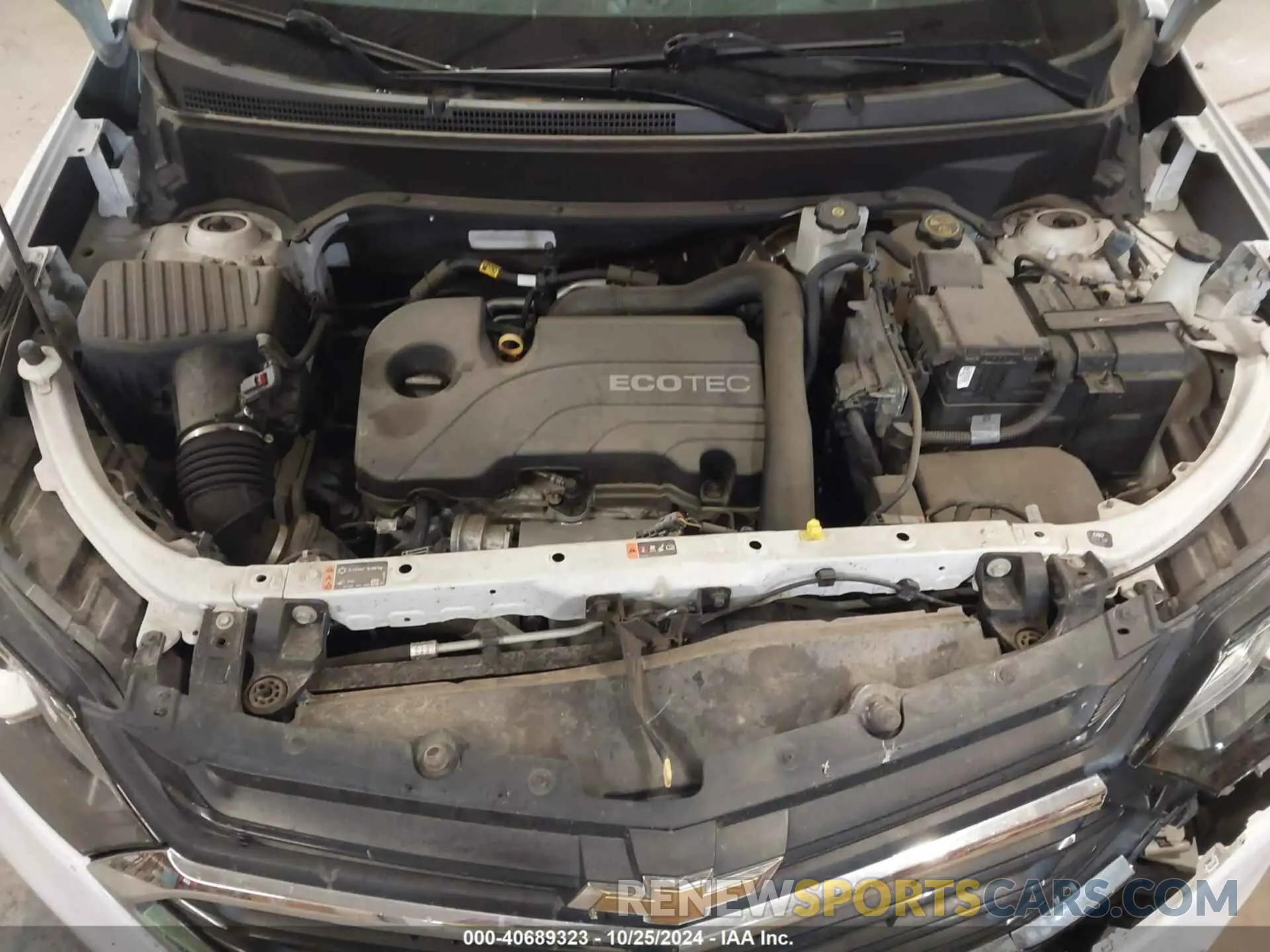10 Photograph of a damaged car 3GNAXUEV1LS619741 CHEVROLET EQUINOX 2020