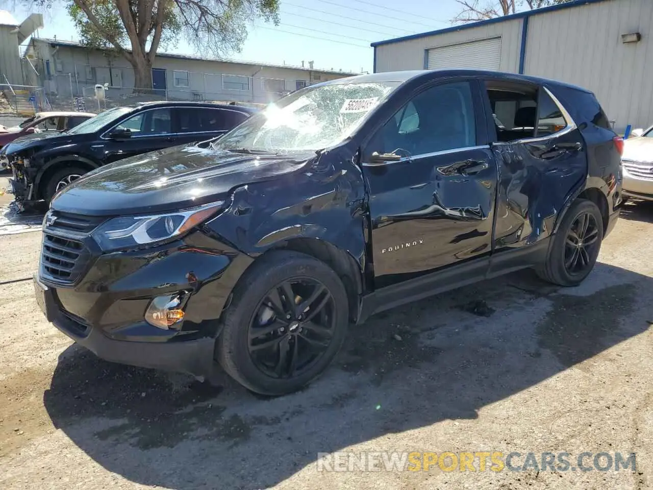 1 Photograph of a damaged car 3GNAXUEV2LL340499 CHEVROLET EQUINOX 2020