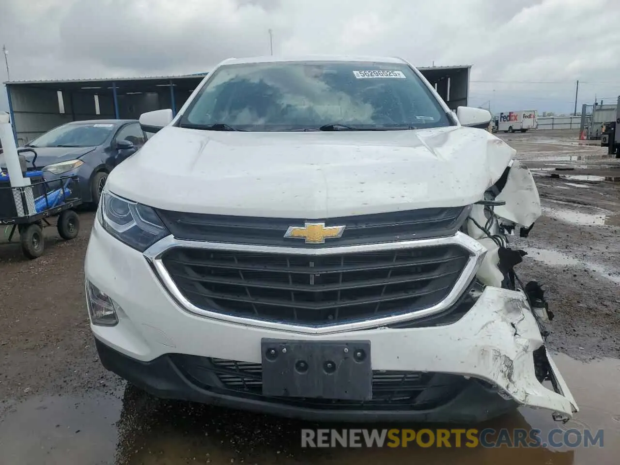5 Photograph of a damaged car 3GNAXUEV2LS524170 CHEVROLET EQUINOX 2020