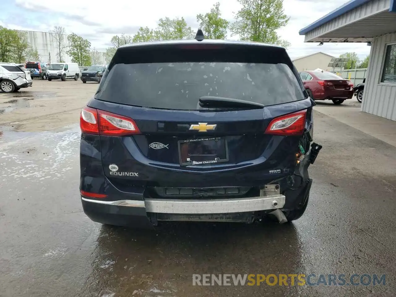 6 Photograph of a damaged car 3GNAXUEV2LS565981 CHEVROLET EQUINOX 2020