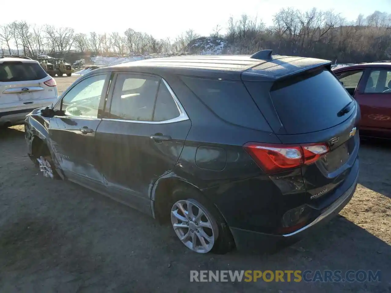 2 Photograph of a damaged car 3GNAXUEV3LS540782 CHEVROLET EQUINOX 2020