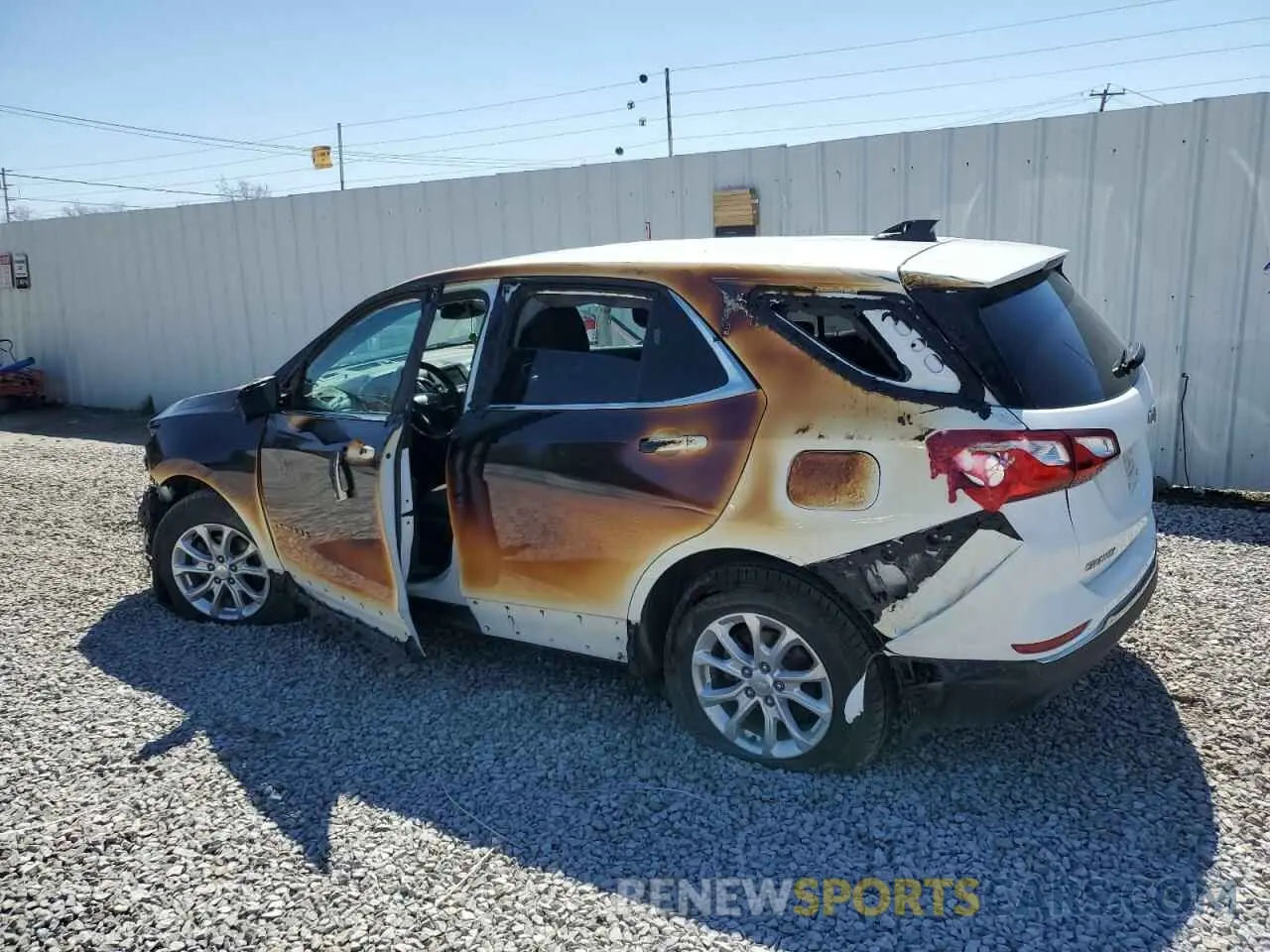 2 Photograph of a damaged car 3GNAXUEV4LS541858 CHEVROLET EQUINOX 2020