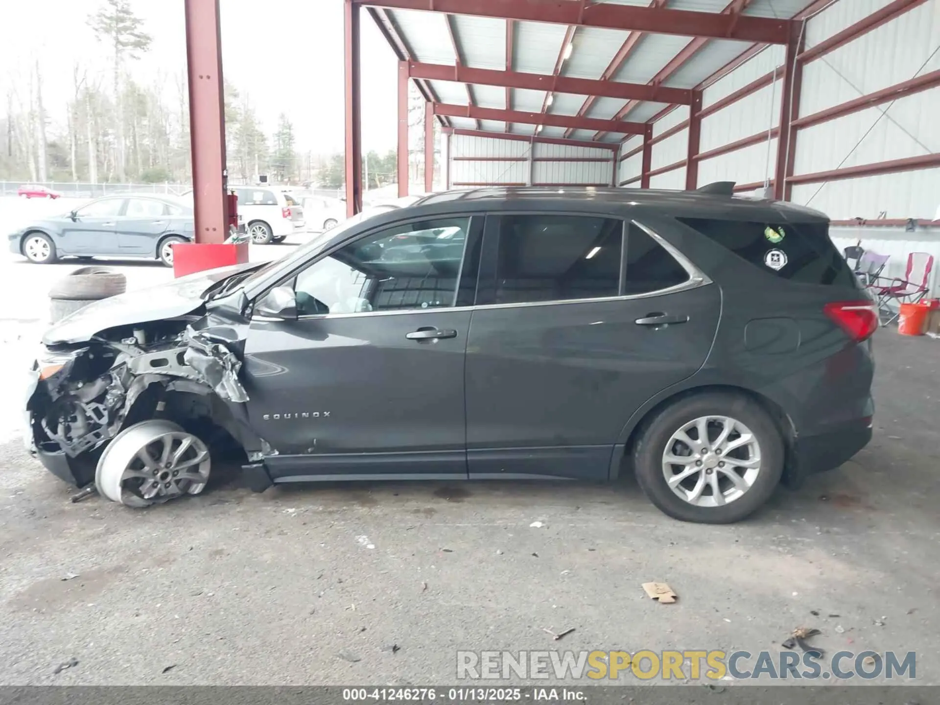 14 Photograph of a damaged car 3GNAXUEV4LS618731 CHEVROLET EQUINOX 2020