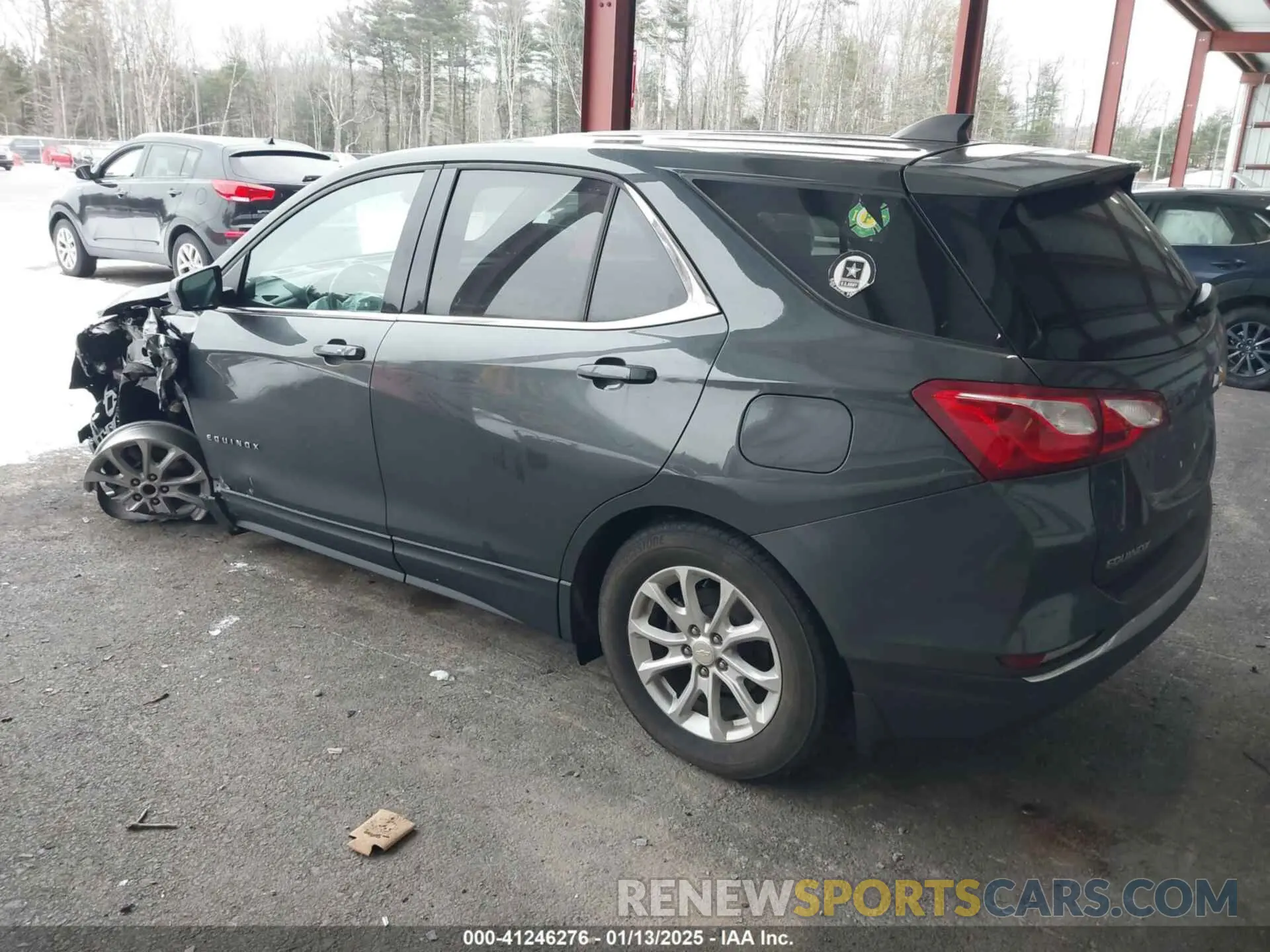 3 Photograph of a damaged car 3GNAXUEV4LS618731 CHEVROLET EQUINOX 2020