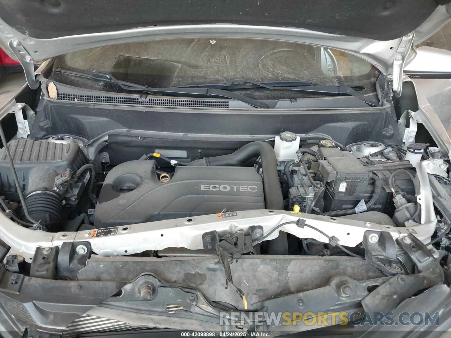10 Photograph of a damaged car 3GNAXUEV4LS654225 CHEVROLET EQUINOX 2020