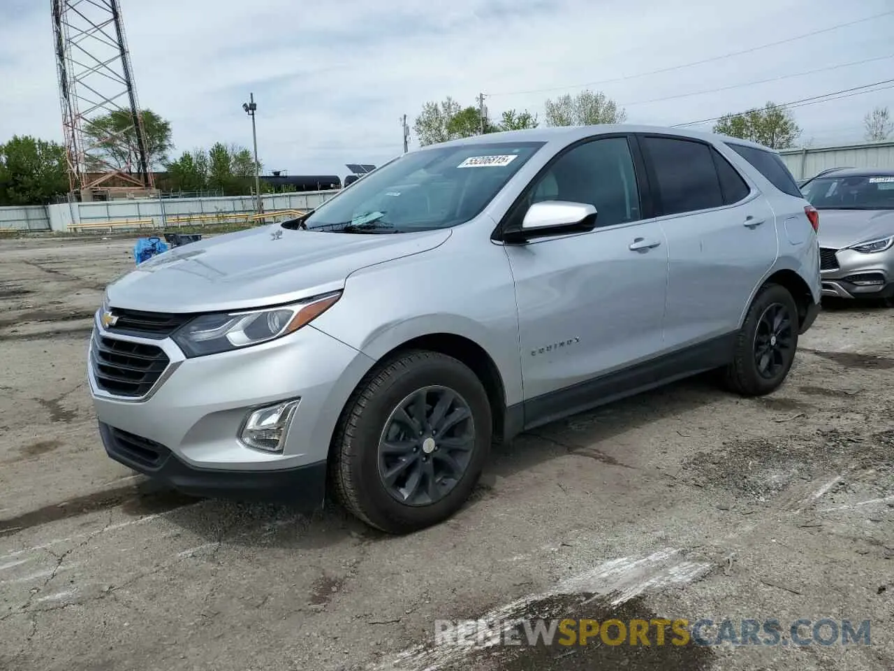 1 Photograph of a damaged car 3GNAXUEV4LS733961 CHEVROLET EQUINOX 2020