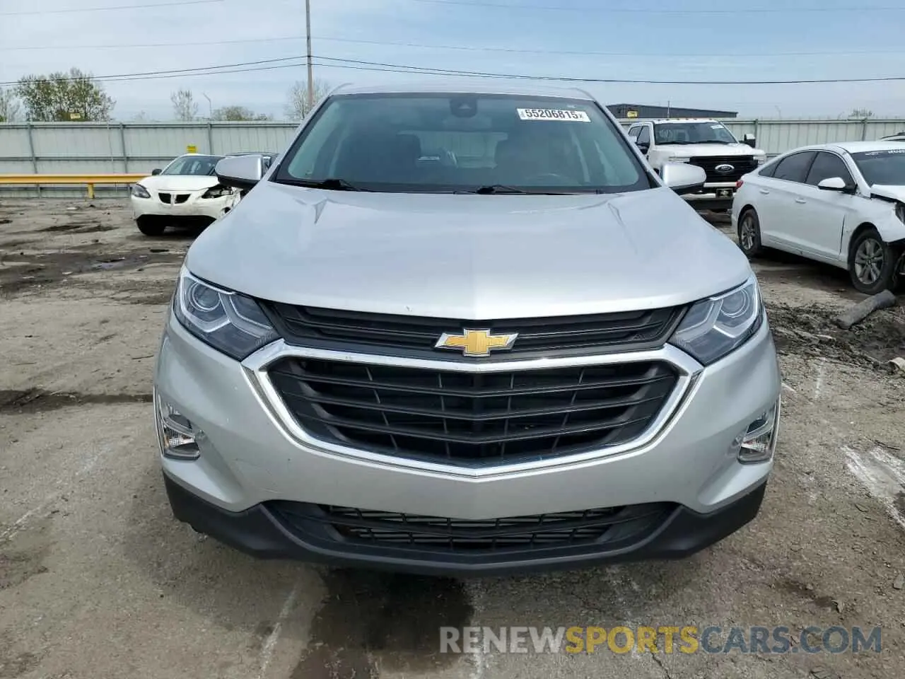 5 Photograph of a damaged car 3GNAXUEV4LS733961 CHEVROLET EQUINOX 2020