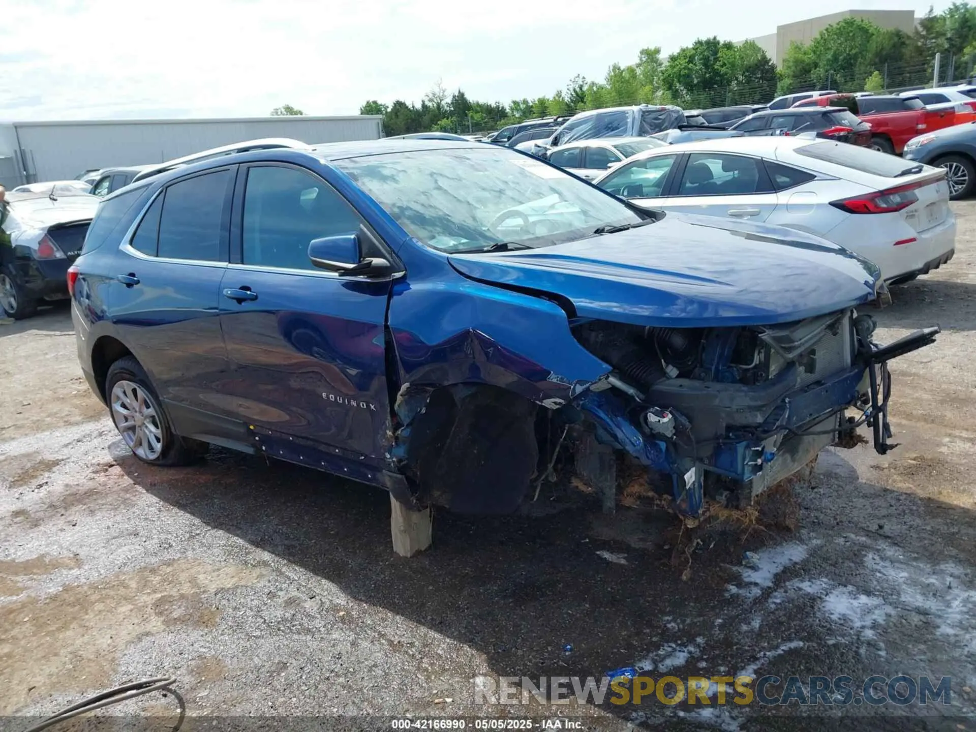 1 Photograph of a damaged car 3GNAXUEV5LL272571 CHEVROLET EQUINOX 2020