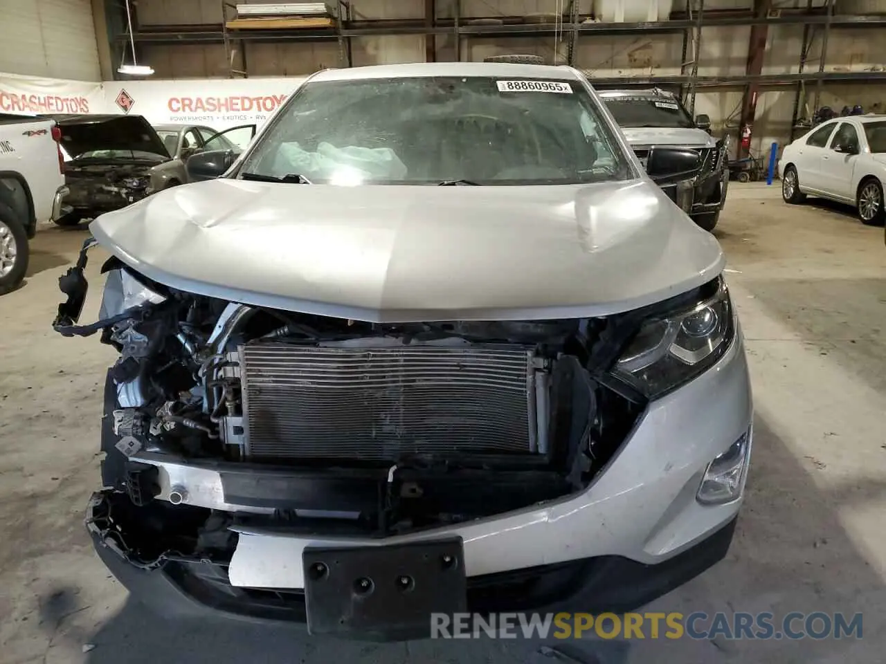 5 Photograph of a damaged car 3GNAXUEV5LS523935 CHEVROLET EQUINOX 2020
