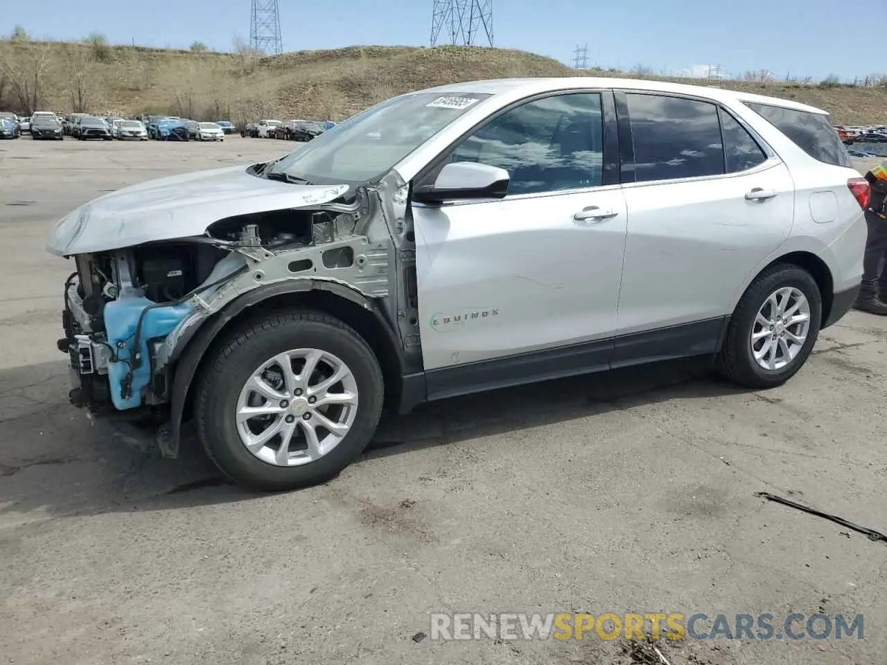 1 Photograph of a damaged car 3GNAXUEV5LS575078 CHEVROLET EQUINOX 2020