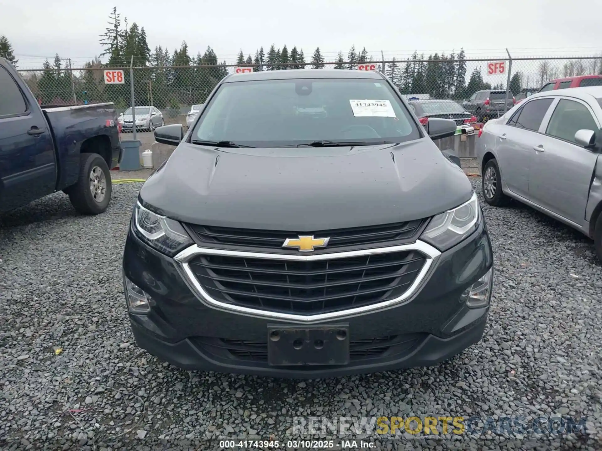 13 Photograph of a damaged car 3GNAXUEV5LS594391 CHEVROLET EQUINOX 2020